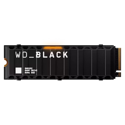WD_BLACK SN850X NVMe SSD 8 TB M.2 2280 PCIe 4.0 mit Kühlkörper von WD_Black