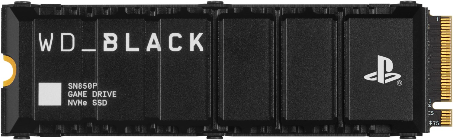 WD Black SN850P M.2 Heatsink (1TB) Solid-State-Drive von Western Digital