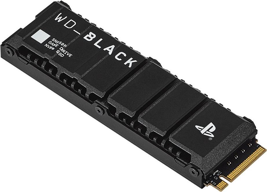 WD Black SN850P NVMe SSD WDBBYV0010BNC-WRSN - SSD - 1TB - intern - M.2 2280 - PCIe 4,0 x4 (NVMe) - integrierter Kühlkörper (WDBBYV0010BNC-WRSN) von Western Digital