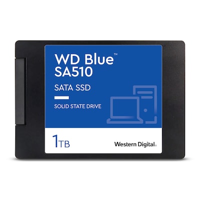 WD Blue SA510 SATA SSD 1 TB 2,5"/7mm von Western Digital