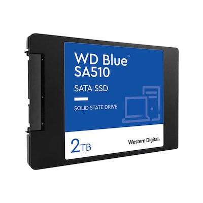 WD Blue SA510 SATA SSD 2 TB 2,5"/7mm von Western Digital