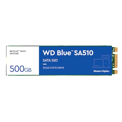 WD Blue SA510 SATA SSD 500 GB M.2 2280 von Western Digital