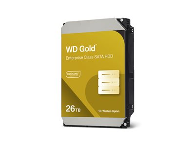 WD Gold       8.9cm (3.5) 26TB SATA3 7200  512MB WD261KRYZ von Western Digital