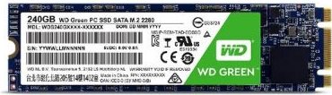 WD Green SSD 240GB SATA III 6Gb/s M.2 2280 7mm Bulk (WDS240G1G0B) von Western Digital