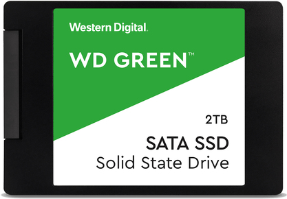 WD Green SSD WDS200T2G0A - SSD - 2 TB - intern - 2.5 (6.4 cm) - SATA 6Gb/s von Western Digital