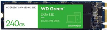 WD Green WDS240G3G0B - SSD - 240 GB - intern - M.2 2280 - SATA 6Gb/s von Western Digital