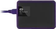 WD Grip Picasso Gripband Lila für My Passport Ultra 1TB WDBGPU0010 HDD Accessories incl flat USB3.0 Kabel RTL (WDBZBY0000NPL-EASN) von Western Digital