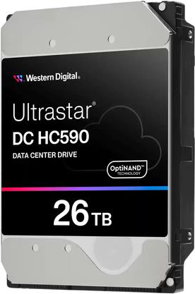 WD HD3.5 SAS3 26TB WUH722626AL5204/512e (Di) (0F59375) von Western Digital
