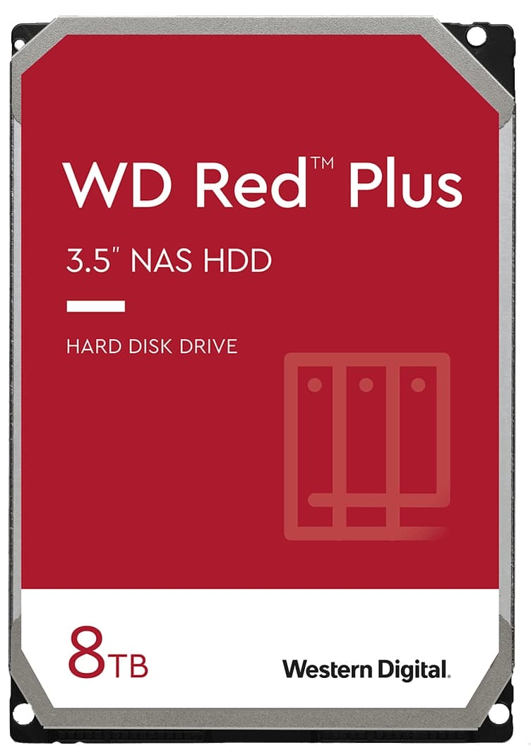 WESTERN DIGITAL HDD Red Plus WD80EFPX 8TB WESTERN DIGITAL HDD Red Plus WD80EFPX 8TB von Western Digital