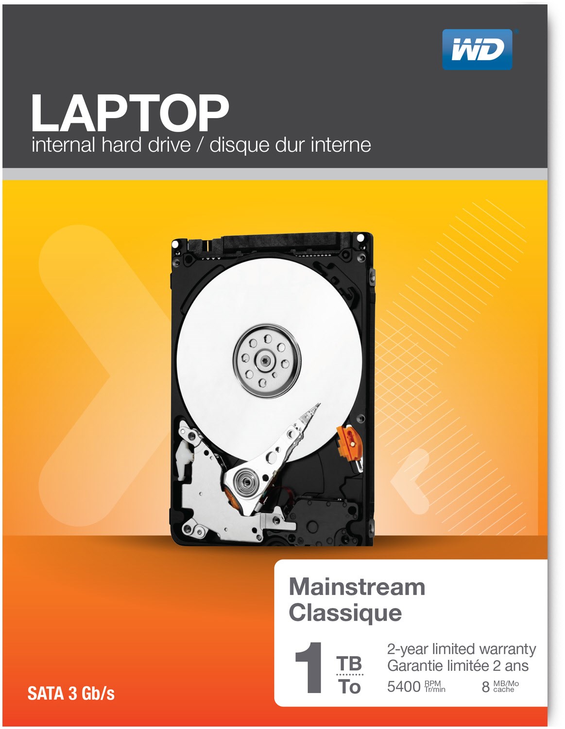 WD Laptop Everyday (1TB) Interne 2,5" Festplatte von Western Digital