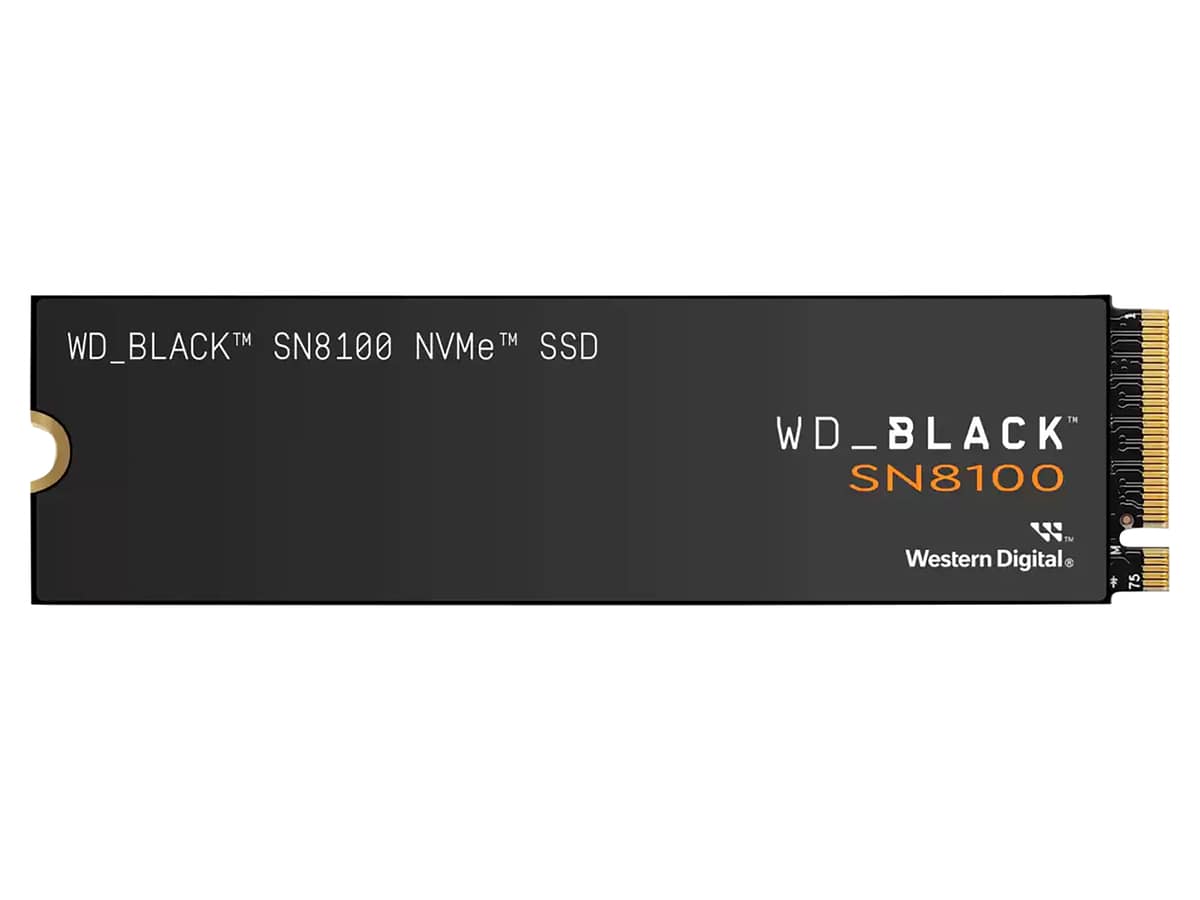 WD M.2 SSD Black SN8100 1TB WD M.2 SSD Black SN8100 1TB von Western Digital