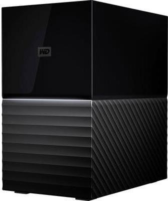 WD My Book Duo WDBFBE0160JBK - Festplatten-Array - 16 TB - 2 Schächte - HDD 8 TB x 2 - USB 3.1 (extern) von Western Digital