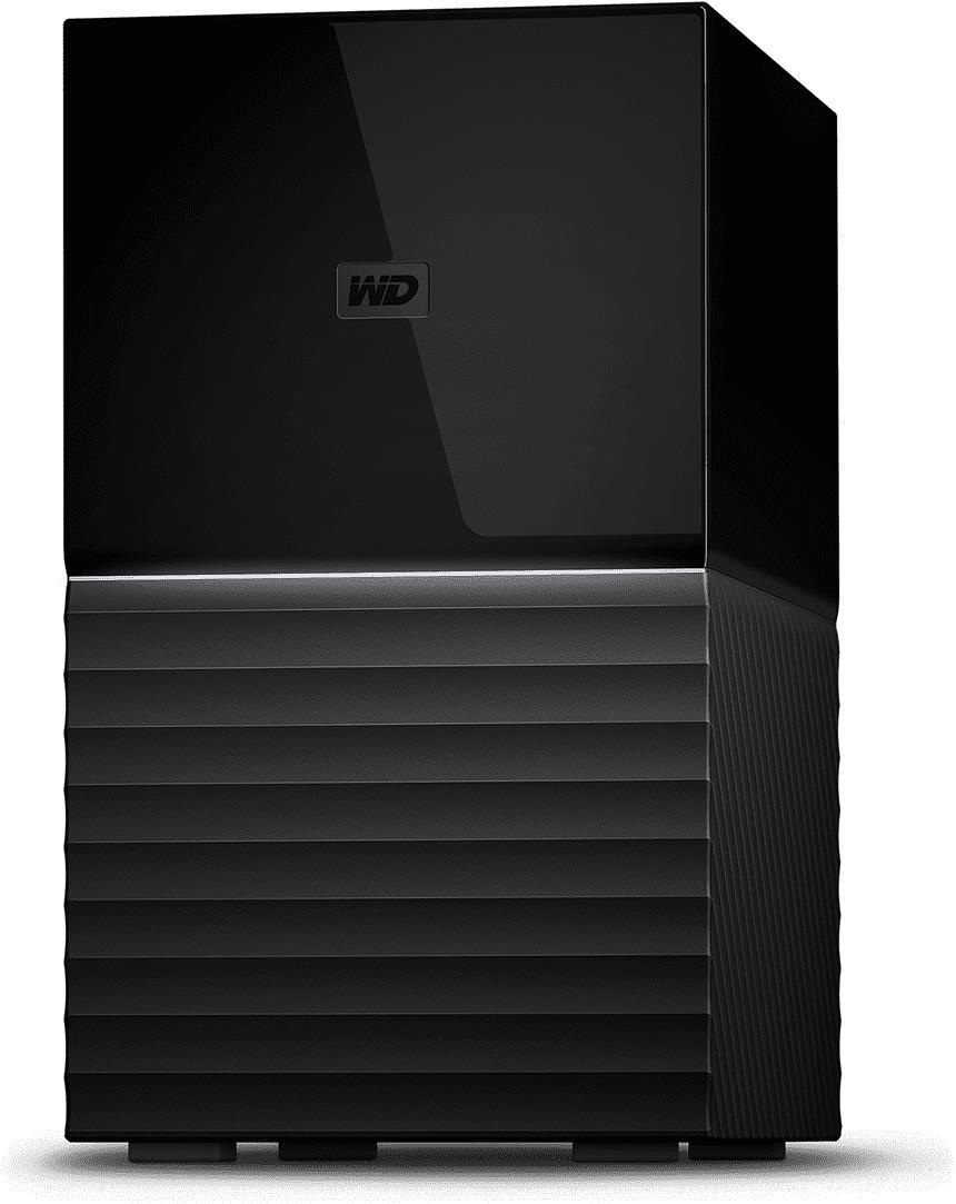 WD My Book Duo WDBFBE0280JBK - Festplatten-Array - 28 TB - 2 Schächte - HDD 14 TB x 2 - USB 3.1 Gen 1 (extern) von Western Digital