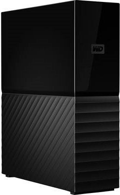 WD My Book WDBBGB0120HBK - Festplatte - verschlüsselt - 12TB - extern (Stationär) - USB3.0 - 256-Bit-AES - Schwarz (WDBBGB0120HBK-EESN) von Western Digital