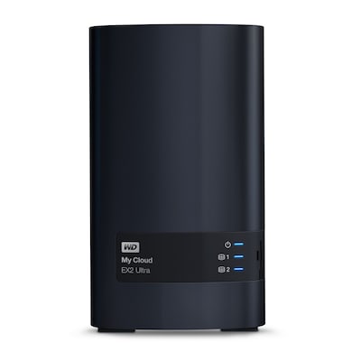 WD My Cloud EX2 Ultra NAS System 2-Bay 24 TB (2x 12 TB WD RED HDD) von Western Digital