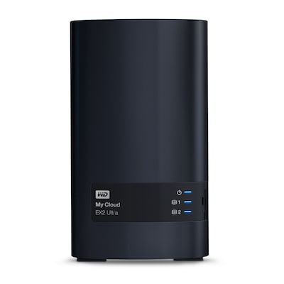 WD My Cloud EX2 Ultra NAS System 2-Bay 28 TB (2x 14 TB WD RED HDD) von Western Digital