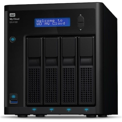 WD My Cloud EX4100 NAS System 4-Bay 8 TB (2x 4 TB) von Western Digital