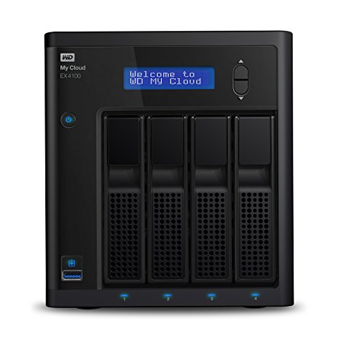 WD My Cloud Expert Series 4100 NAS-Speicher 8 TB (zentraler Speicher, kompatibel mit Mac und Windows, 2 Laufwerkschächte, 2 USB 3.0 Anschluss, Dual Core-Prozessor) von Western Digital