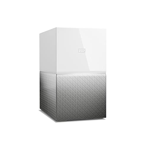 WD My Cloud Home Duo persönlicher Cloudspeicher 12 TB (zentraler Ort zum Sichern von Dateien, mobiler Zugriff, automatische Backups, USB-Anschluss) von Western Digital