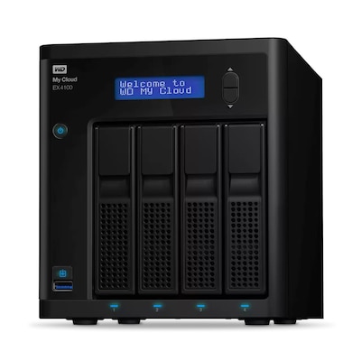 WD My Cloud Pro Series EX4100 NAS-Server, 40TB, 2x Gb LAN von Western Digital
