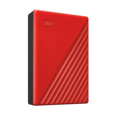 WD My Passport 4TB 2.5zoll USB3.0 rot von Western Digital