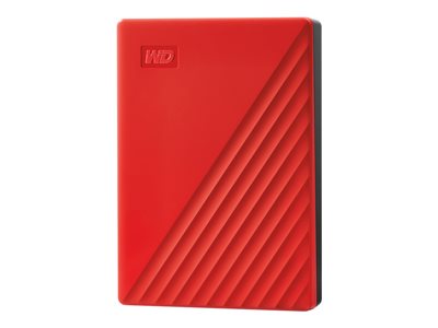 WD My Passport 4TB portable HDD Red WD My Passport 4TB portable HDD Red von Western Digital