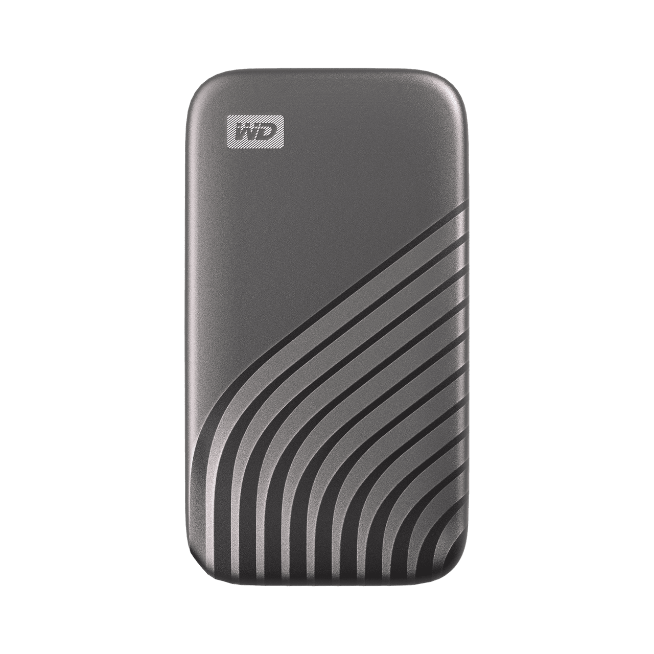 WD My Passport SSD WDBAGF0040BGY - SSD - verschlüsselt - 4 TB - extern (tragbar) - USB 3.2 Gen 2 (USB-C Steckverbinder) - 256-Bit-AES - Grau von Western Digital