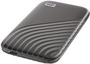 WD My Passport SSD WDBAGF5000AGD - SSD - verschlüsselt - 500 GB - extern (tragbar) - USB 3.2 Gen 2 (USB-C Steckverbinder) - 256-Bit-AES - Gold von Western Digital
