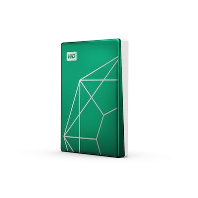 WD My Passport Ultra 2TB USB3.0 & USB-C 2.5zoll - 20th Emerald Anniversary Edition von Western Digital