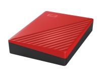 WD My Passport WDBR9S0060BRD – Festplatte – verschlüsselt – 6 TB – extern (tragbar) – USB 3.2 Gen 1 – 256-Bit AES – rot von Western Digital
