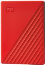 WD My Passport WDBYVG0020BRD - Festplatte - verschlüsselt - 2TB - extern (tragbar) - USB3.0 - 256-Bit-AES - Rot (WDBYVG0020BRD-WESN) von Western Digital