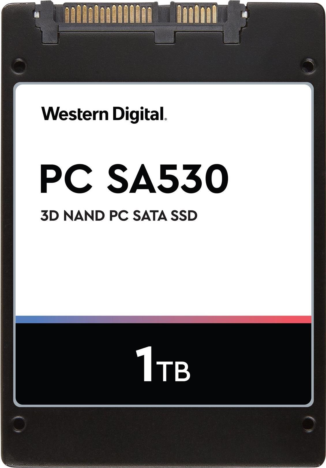 WD PC SA530 - SSD - 1 TB - intern - 2.5 (6.4 cm) - SATA 6Gb/s von Western Digital