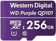 Western Digital WD Purple SC QD101 WDD256G1P0C - Flash-Speicherkarte - 256 GB - UHS-I U1 / Class10 - microSDXC UHS-I - lila (WDD256G1P0C) von Western Digital