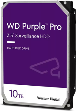 WD Purple Pro 10TB SATA 6Gb/s HDD 8,89cm 3.5 internal 7200Rpm 256MB Cache 24x7 Bulk (WD101PURP) von Western Digital