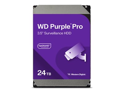 WD Purple Pro 24TB SATA 6Gb/s 8,89cm WD Purple Pro 24TB SATA 6Gb/s 8,89cm von Western Digital