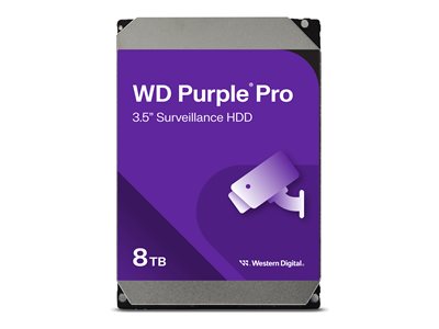 WD Purple Pro 8.9cm (3.5)  8TB SATA3 7200  256MB WD8002PURP von Western Digital