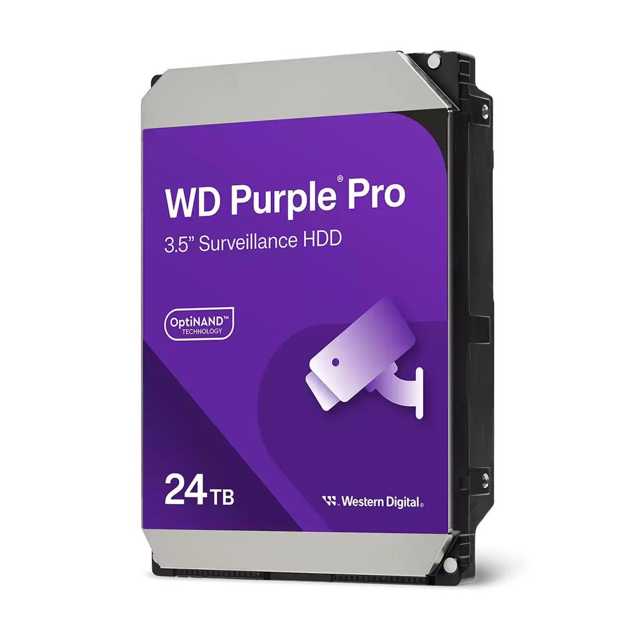 WD Purple Pro Surveillance Festplatte - 24 TB WD Purple Pro Surveillance Festplatte - 24 TB von Western Digital