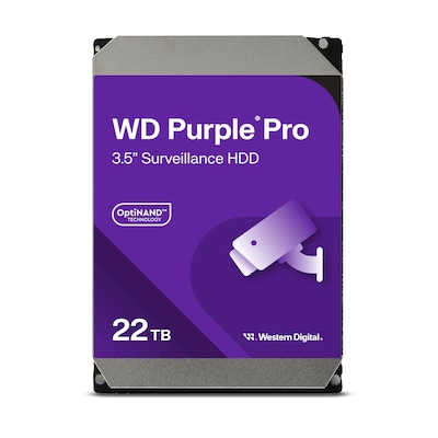 WD Purple Pro WD221PURP - 22 TB 3,5 Zoll SATA 6 Gbit/s WD Purple Pro WD221PURP - 22 TB 3,5 Zoll SATA 6 Gbit/s von Western Digital