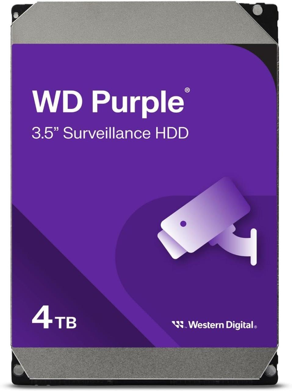 WD Purple Surveillance Hard Drive - 4 TB von Western Digital
