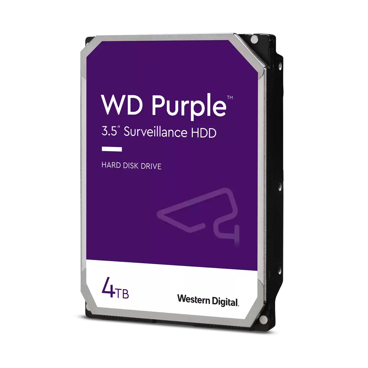 WD Purple WD43PURZ - Festplatte - 4 TB - Überwachung - intern - 3.5 (8.9 cm) - SATA 6Gb/s - 5400 U/min - Puffer: 256 MB von Western Digital