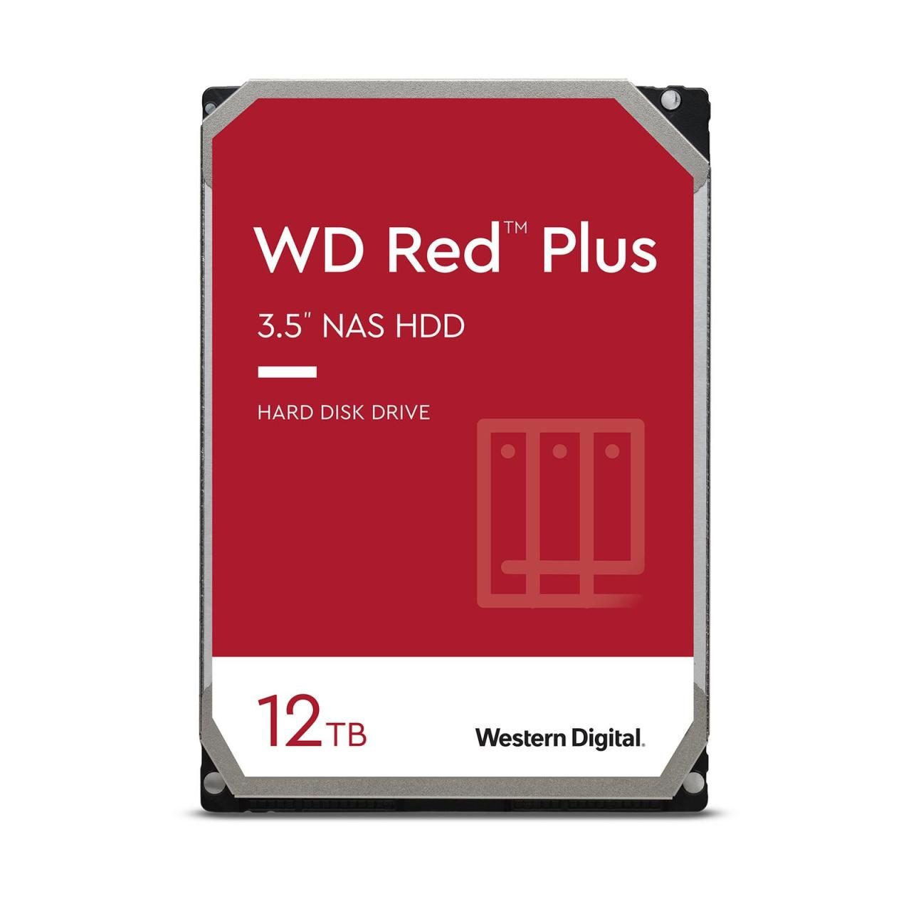 WD RED Plus NAS - 12 TB von Western Digital