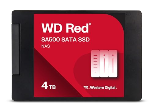 WD Red interne Festplatte 4 TB (3,5 Zoll, NAS Festplatte, 5.400U/min, SATA 6 Gbit/s, NASware-Technologie, für NAS-Systeme im Dauerbetrieb) rot WD Red interne Festplatte 4 TB (3,5 Zoll, NAS Festplatte, 5.400U/min, SATA 6 Gbit/s, NASware-Technologie, für NAS-Systeme im Dauerbetrieb) rot von Western Digital