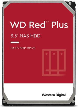 WD Red Plus NAS Hard Drive WD120EFBX - Festplatte - 12 TB - intern - 3.5 (8.9 cm) - SATA 6Gb/s - 7200 U/min - Puffer: 256 MB von Western Digital