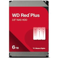 WD Red Plus WD60EFPX NAS HDD - 6 TB 5400 rpm 256 MB 3,5 Zoll SATA 6 Gbit/s CMR von Western Digital