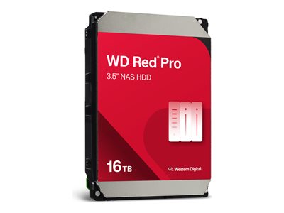WD Red Pro    8.9cm (3.5) 16TB SATA3 7200  512MB WD161KFGX intern von Western Digital