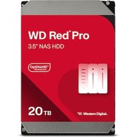 WD Red Pro WD201KFGX NAS HDD - 20 TB 7200 rpm 512 MB 3,5 Zoll SATA 6 Gbit/s CMR von Western Digital