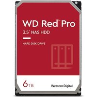 WD Red Pro WD6003FFBX NAS HDD - 6 TB 7200 rpm 256 MB 3,5 Zoll SATA 6 Gbit/s CMR von Western Digital