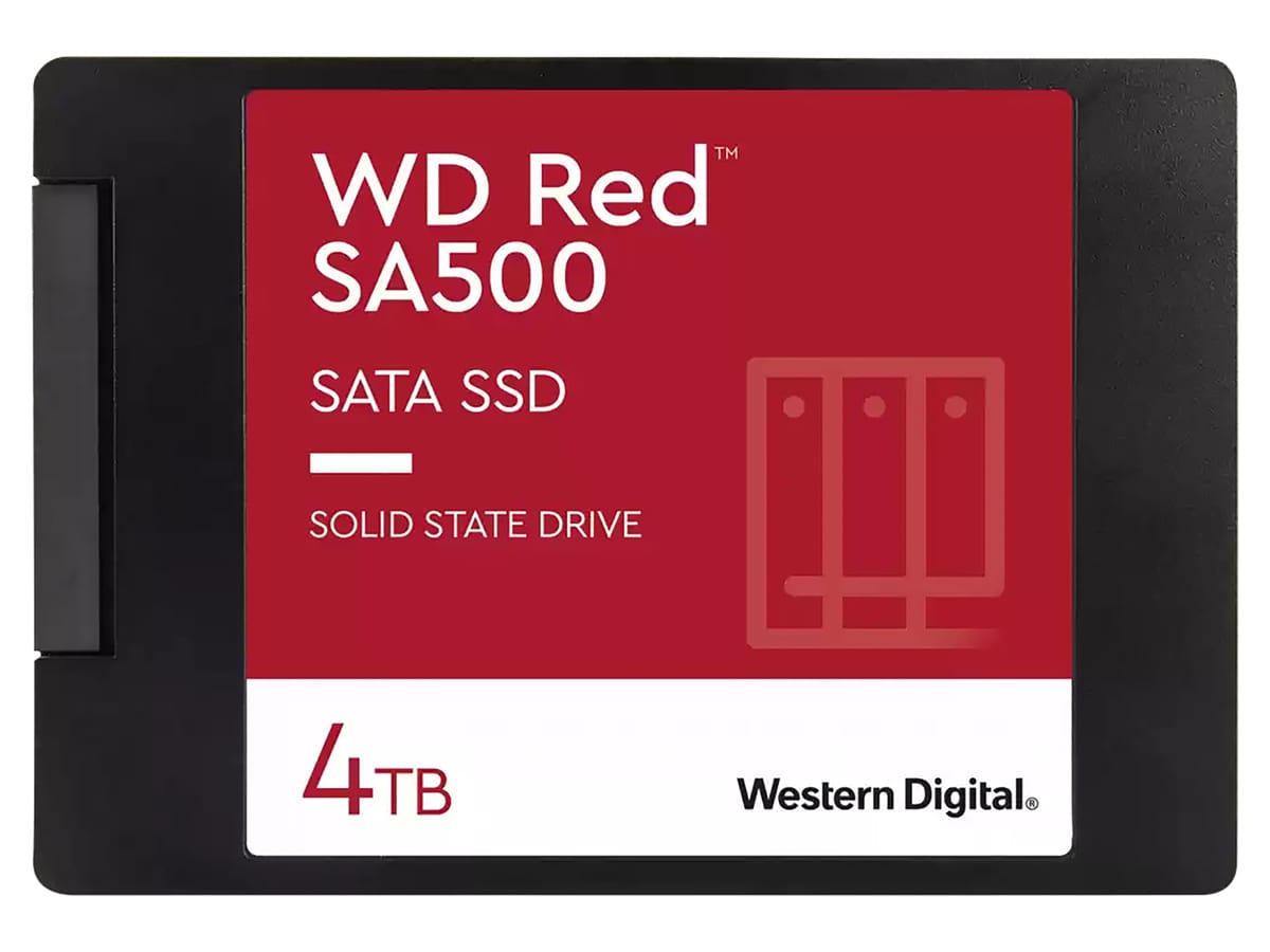 WESTERN DIGITAL SSD Red SA500 4TB WESTERN DIGITAL SSD Red SA500 4TB von Western Digital
