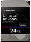 WD Ultrastar DC HC580 WUH722424ALE6L4 - Festplatte - 24 TB - intern - 3.5 (8.9 cm) - SATA 6Gb/s - 7200 rpm - Puffer: 512 MB (0F62796) von Western Digital