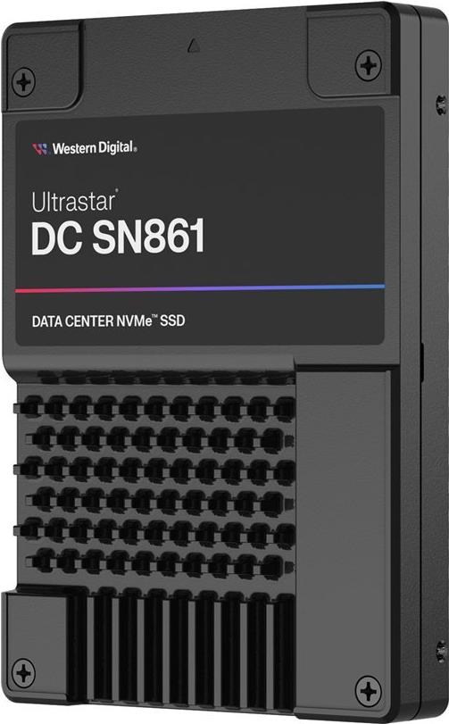 WD Ultrastar DC SN861 WUS6BA119PSP9X3 - SSD - Datencenter - 1.92 TB - intern - 2.5 (6.4 cm) - U.2 PCIe 5.0 x4 (NVMe) (0TS2525) von Western Digital